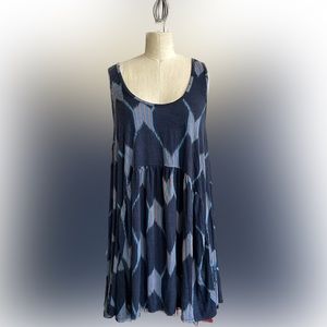 Rachel Pally | Scoop Neck Babydoll dress | Blue | XS